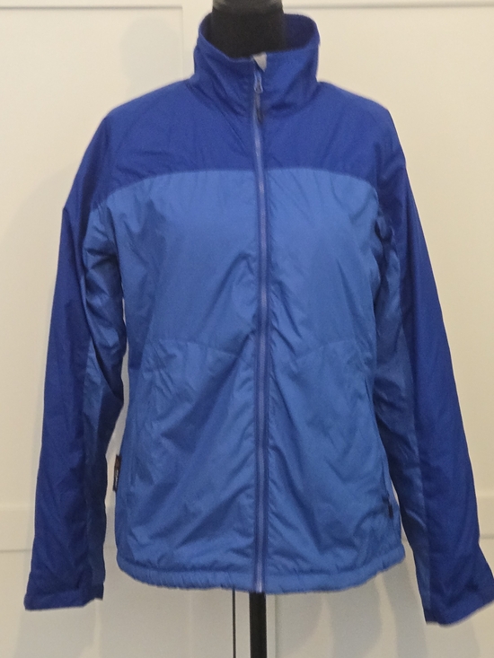 Cabela's Jackets & Blazers - Cabela's Two-Tone Blue Full Zip Fleece Utility Jacket Gorpcore Outdoor Hiking S